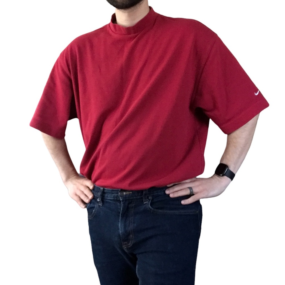 Nike mock neck golf shirt - Picture 6 of 7